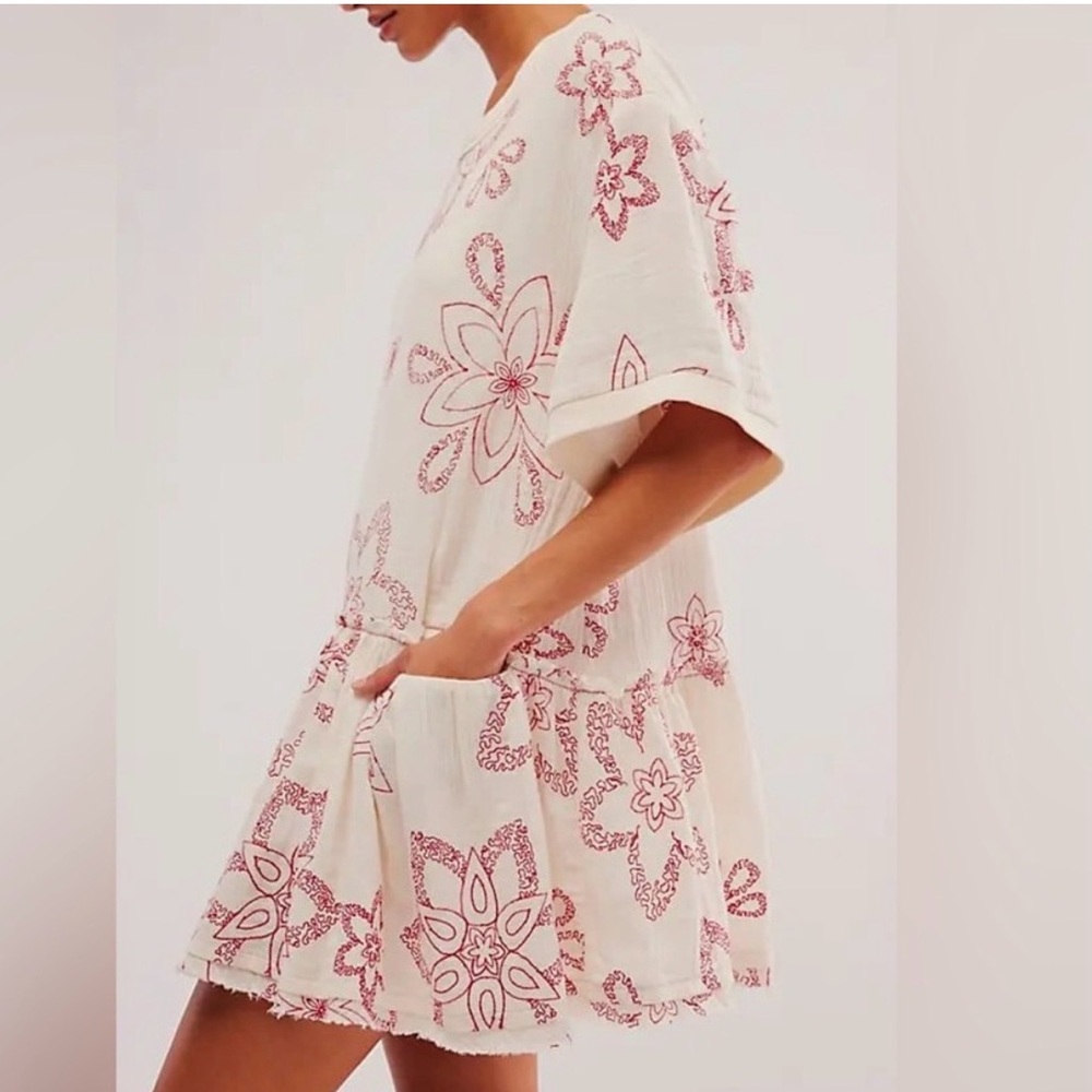 Free People Picking Pedals Mini Dress